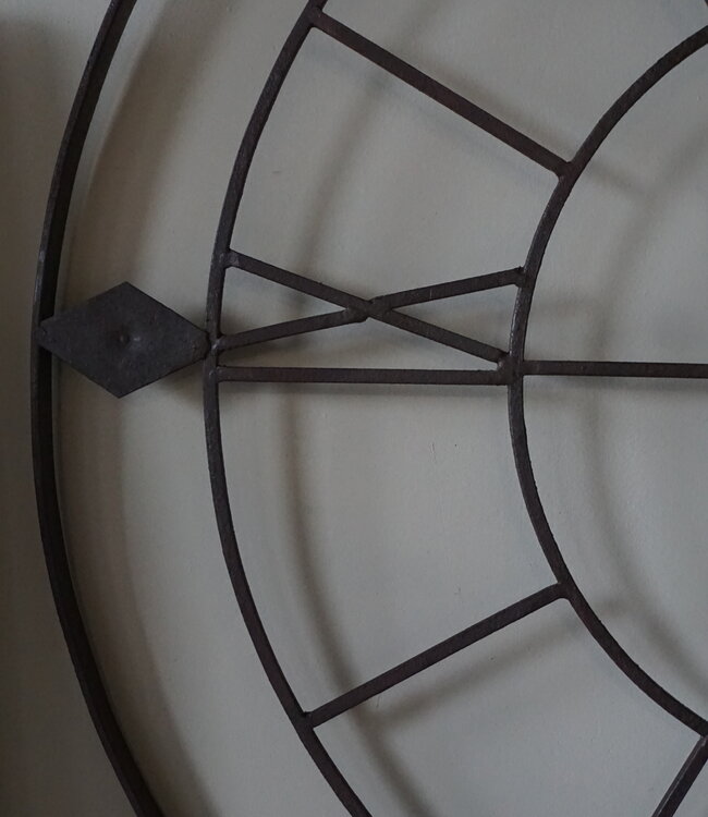 Aura Peeperkorn Wandklok | IJzer | 80 cm