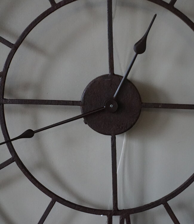Aura Peeperkorn Wandklok | IJzer | 80 cm