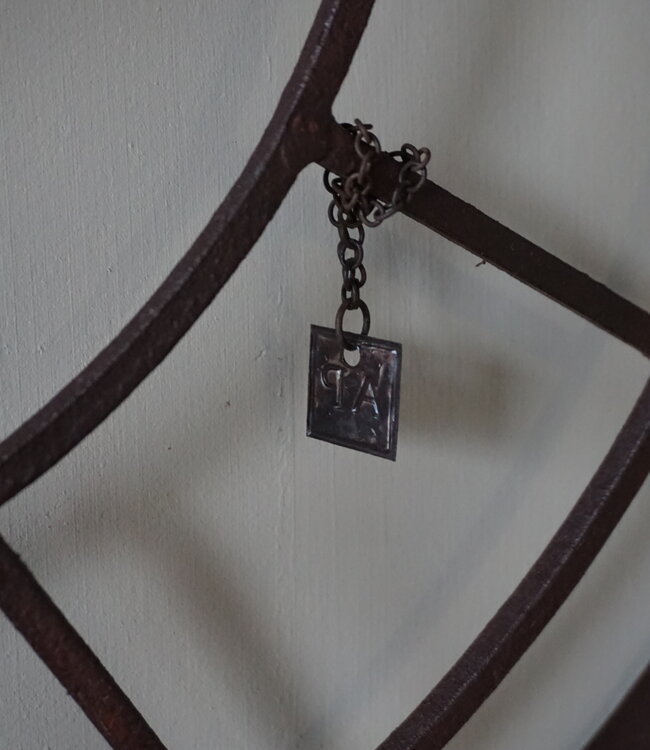 Aura Peeperkorn Wandklok | IJzer | 80 cm