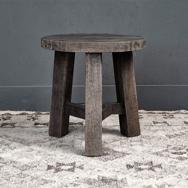 Luksa Home Collection Bijzettafel Toby | Robuust Rond | H45 x D45 cm