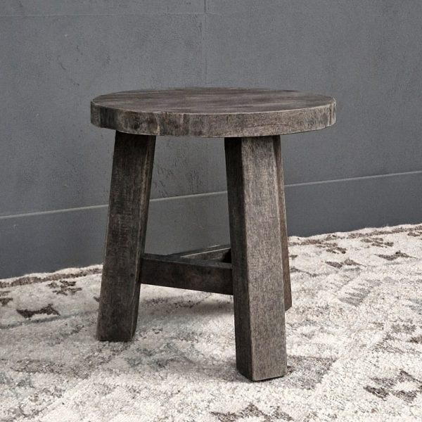Luksa Home Collection Bijzettafel Toby | Robuust Rond | H45 x D45 cm