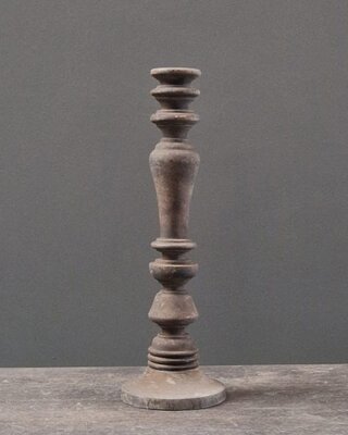 Luksa Home Collection Kandelaar Deepika | Antique Grey | H42 cm