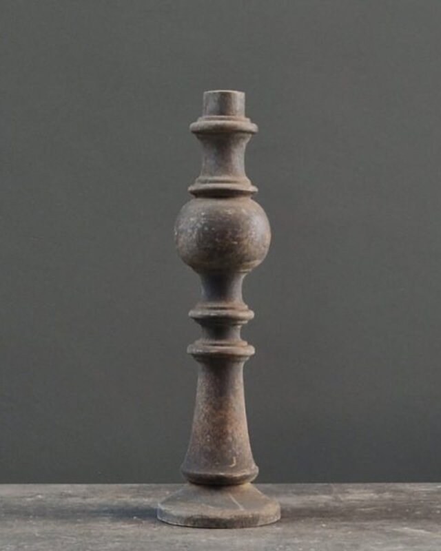 Luksa Home Collection Kandelaar Maya | Antique Grey | H43 cm