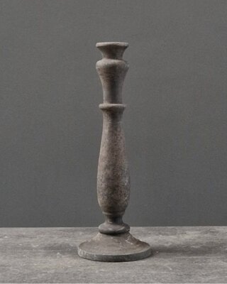 Luksa Home Collection Kandelaar Adya | Antique Grey | H38 cm
