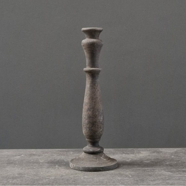 Luksa Home Collection Kandelaar Adya | Antique Grey | H38 cm
