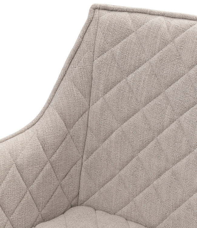 Rivièra Maison Eetkamerstoel Frisco Drive | Naturel | H83 cm