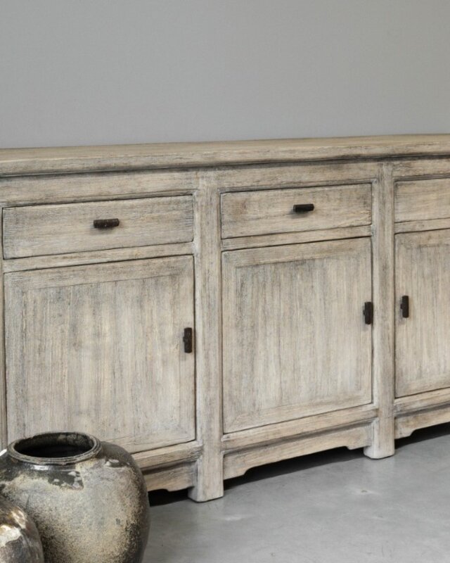 Be-Uniq Dressoir | Verweerd | Nr 2 | China | H90 x B200 x D45 cm