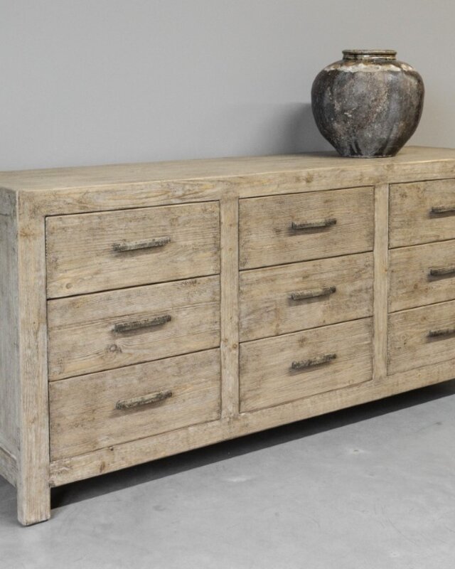 Be-Uniq Dressoir | 9 Lades | China | H85 x B176 x D45 cm