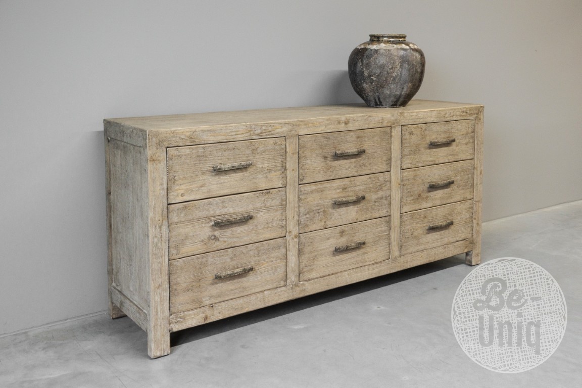 Be-Uniq Dressoir | 9 Lades | China | H85 x B176 x D45 cm