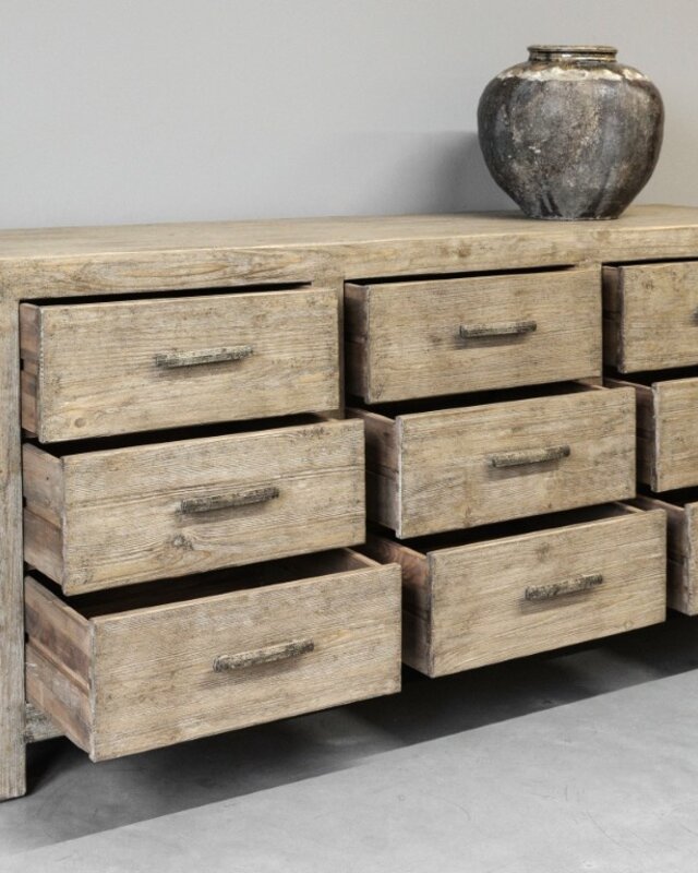 Be-Uniq Dressoir | 9 Lades | China | H85 x B176 x D45 cm