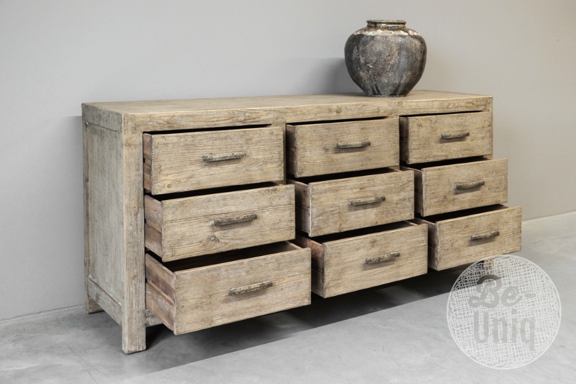 Be-Uniq Dressoir | 9 Lades | China | H85 x B176 x D45 cm