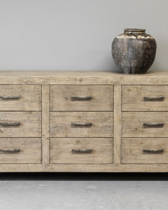 Be-Uniq Dressoir | 9 Lades | China | H85 x B176 x D45 cm