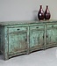 Be-Uniq Dressoir | Groen | China | H91 x B200 x D45 cm