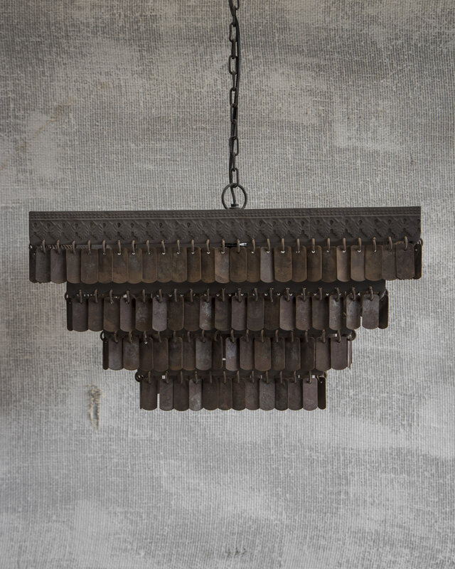Hoffz Kroonluchter Gudha Vierkant H25 x B45 x L45 cm