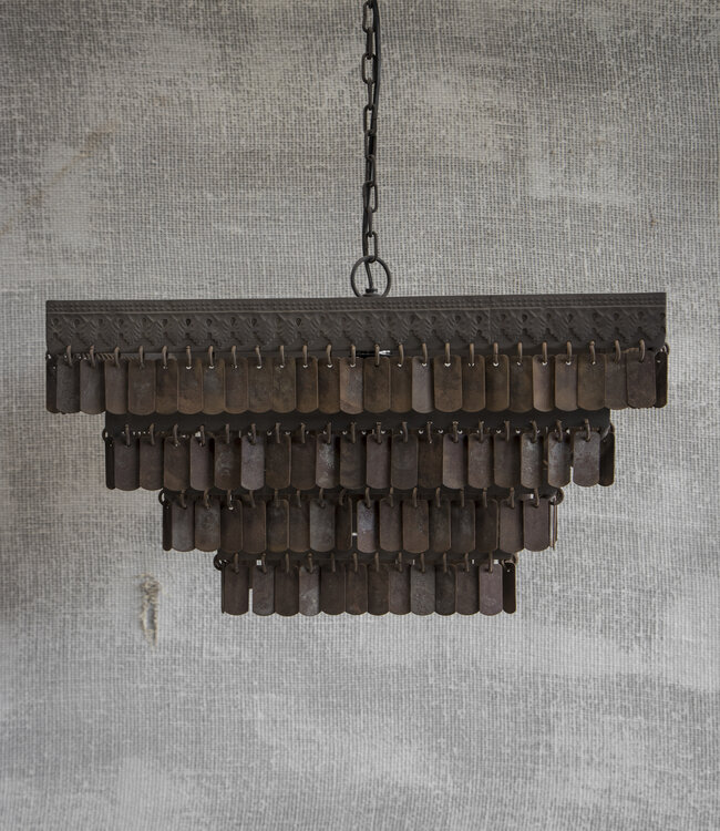 Hoffz Kroonluchter Gudha Vierkant H25 x B45 x L45 cm