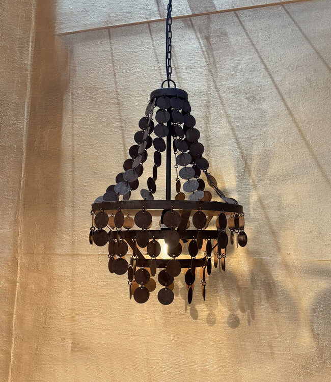 Hoffz IJzeren Kroonluchter Balou H55 x D29 cm