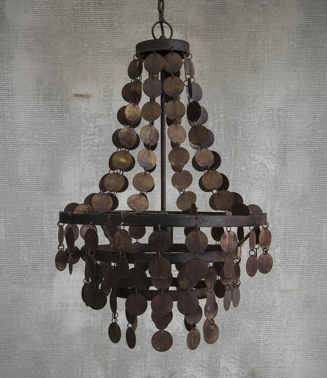 Hoffz IJzeren Kroonluchter Balou H55 x D29 cm