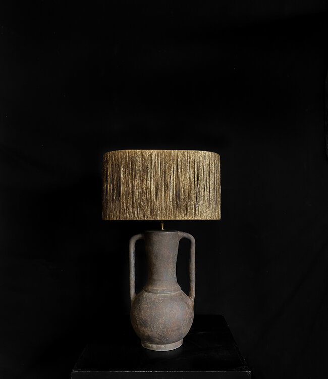 Hoffz Tafellamp Rika Inclusief Kap H65 x B40 cm