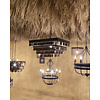 Kroonluchter Gudha Vierkant H25 x B45 x L45 cm