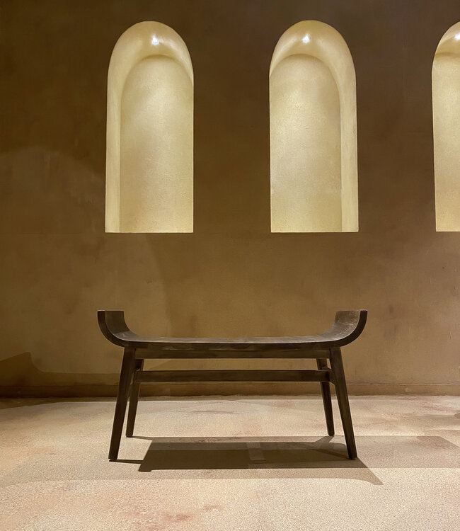 Hoffz Bank Fez Teak Hout L118 x D42 x H63 cm