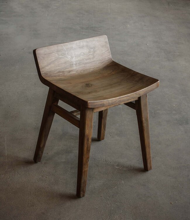 Hoffz Kruk Fez Teakhout B46 x D46 x H48 cm