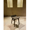 Kruk Fez Teakhout B46 x D46 x H48 cm