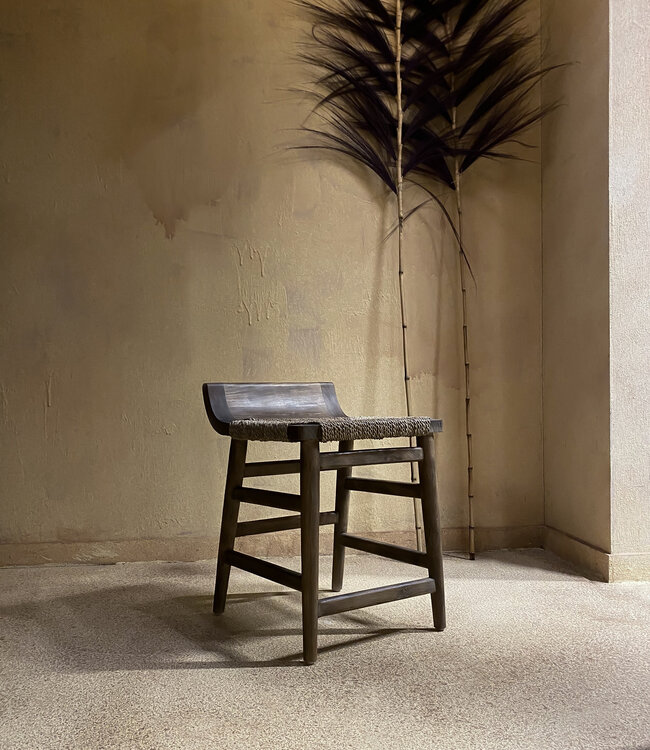 Hoffz Kruk Bintu Teakhout B40 x D46 x H60 cm