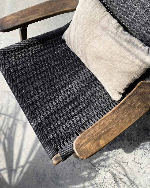 Hoffz Fauteuil Benin | Teakhout | H84 x B70 x D80 cm