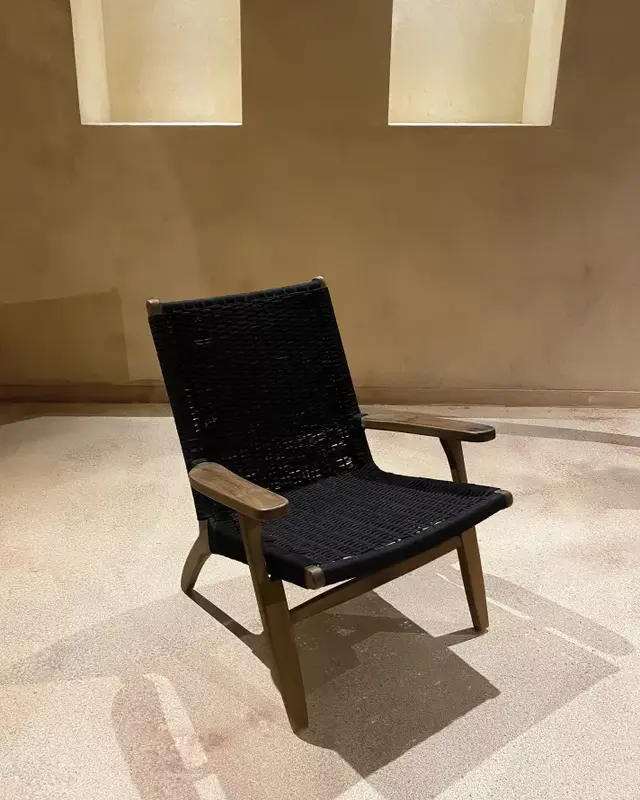 Hoffz Fauteuil Benin | Teakhout | H84 x B70 x D80 cm