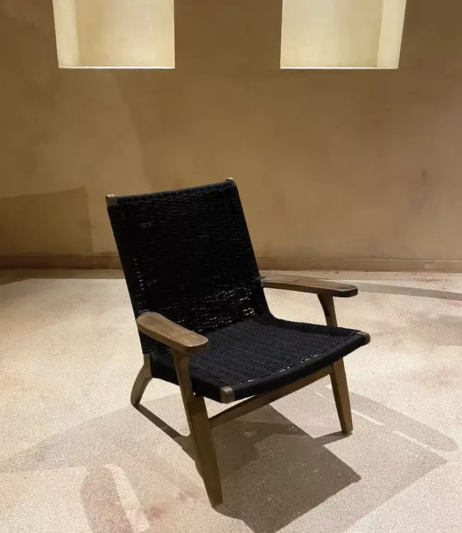 Hoffz Fauteuil Benin | Teakhout | H84 x B70 x D80 cm