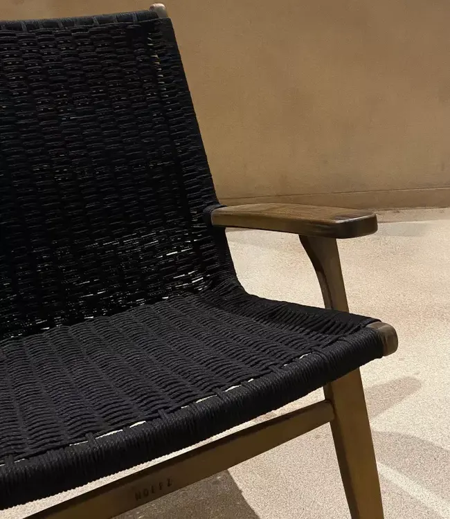 Hoffz Fauteuil Benin | Teakhout | H84 x B70 x D80 cm