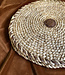 Hoffz Zitkussen Ladi Rond Geweven Maïsblad D46,5 x H 3,5/4 cm