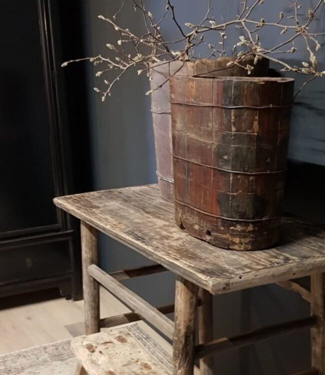 Luksa Home Collection Haltafel | Aziatisch | Naturel | H80 x B110 x D45 cm