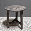 Bijzettafel Kors | Rond | H50 x D45 cm