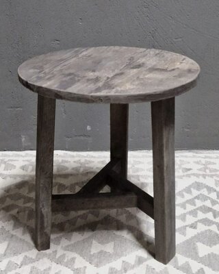 Luksa Home Collection Bijzettafel Kors | Rond | H50 x D45 cm