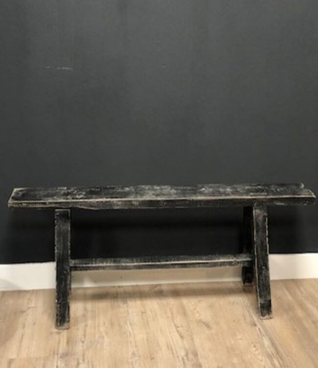 Luksa Home Collection Houten Bank | Aziatisch Antiek| Zwart