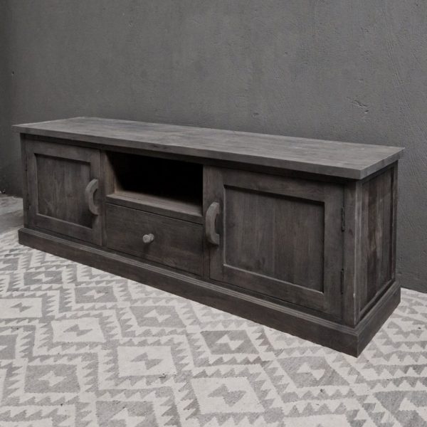 Luksa Home Collection TV-Meubel Litmar | Antique Grey | H60 x B140 x D45 cm