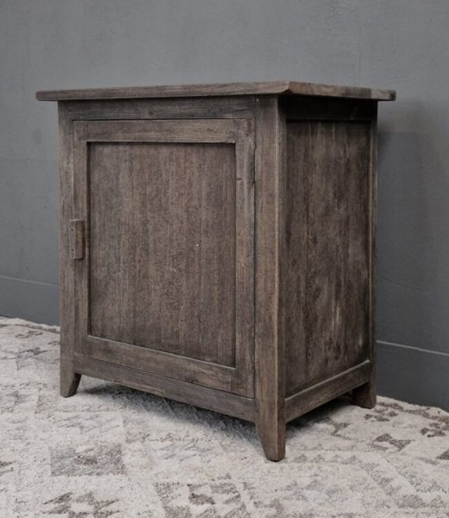 Luksa Home Collection Dressoir Brad | 1-Deurs | Antique Grey | H80 x B80 x D45 cm