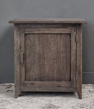 Luksa Home Collection Dressoir Brad | 1-Deurs | Antique Grey | H80 x B80 x D45 cm