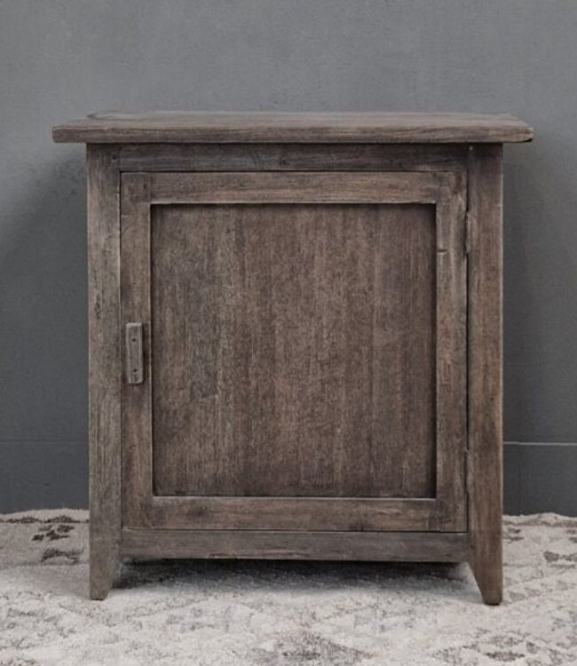 Luksa Home Collection Dressoir Brad | 1-Deurs | Antique Grey | H80 x B80 x D45 cm