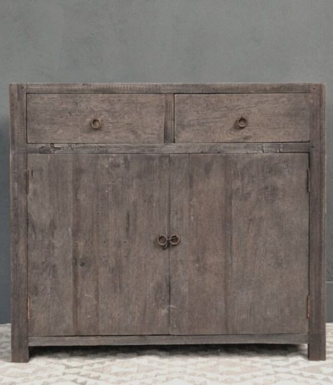 Luksa Home Collection Dressoir Charlie | Antique Grey | H85 x B95 x D45 cm