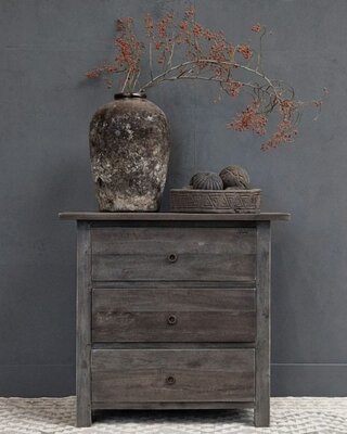 Luksa Home Collection Dressoir Cis | Antique Grey | H85 x B90 x D45 cm