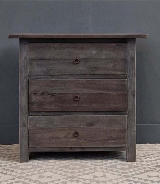 Luksa Home Collection Dressoir Cis | Antique Grey | H85 x B90 x D45 cm