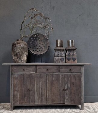 Luksa Home Collection Dressoir Doran | Antique Grey | H93 x B175 x D45 cm