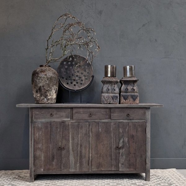 Luksa Home Collection Dressoir Doran | Antique Grey | H93 x B175 x D45 cm