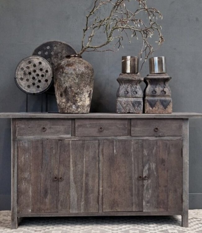 Luksa Home Collection Dressoir Doran | Antique Grey | H93 x B175 x D45 cm