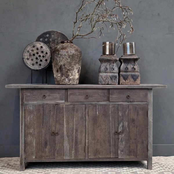Luksa Home Collection Dressoir Doran | Antique Grey | H93 x B175 x D45 cm