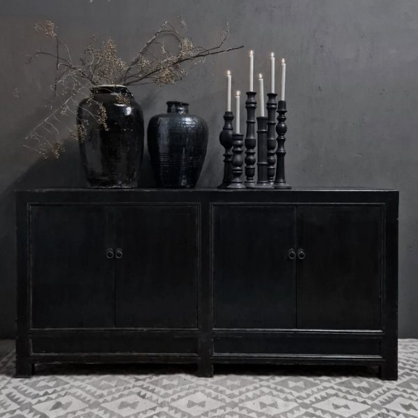 Luksa Home Collection Dressoir Binc | Zwart | H95 x B190 x D45 cm