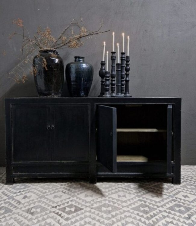 Luksa Home Collection Dressoir Binc | Zwart | H95 x B190 x D45 cm