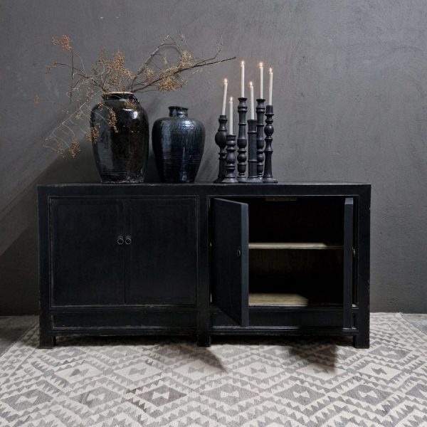 Luksa Home Collection Dressoir Binc | Zwart | H95 x B190 x D45 cm